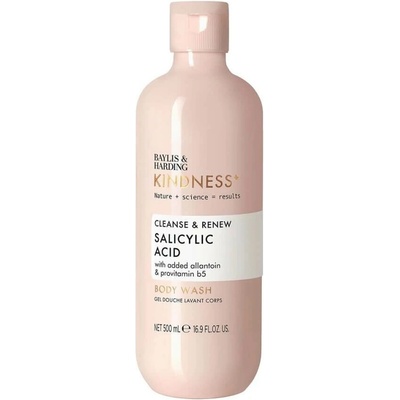 Baylis & Harding Kindness+ Obnovujúci sprchový gél s kyselinou salicylovou 500 ml