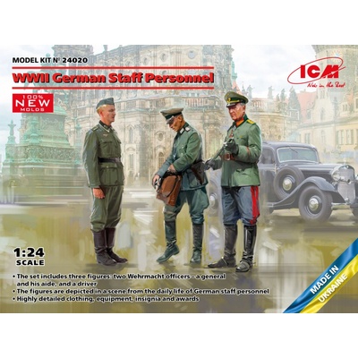 ICM German Staff Personnel WWII predobjednávka 1:24