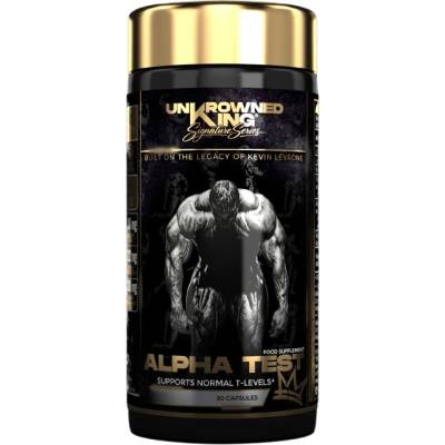 UnKrowned King by Kevin Levrone Alpha Test | with Maca, Tribulus & Ashwagandha KSM-66 [90 капсули]