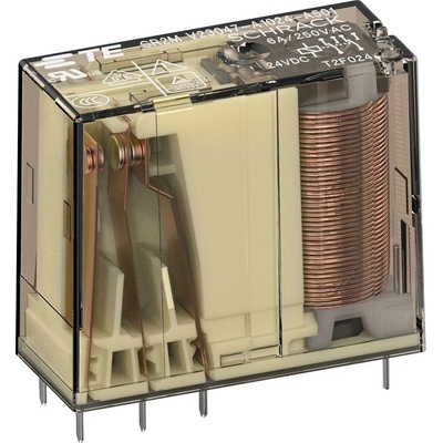 TE Connectivity V23047A1024A511 průmyslové relé , 24 V/DC, 1 spínací kontakt, 1 rozpínací kontakt, 1 ks