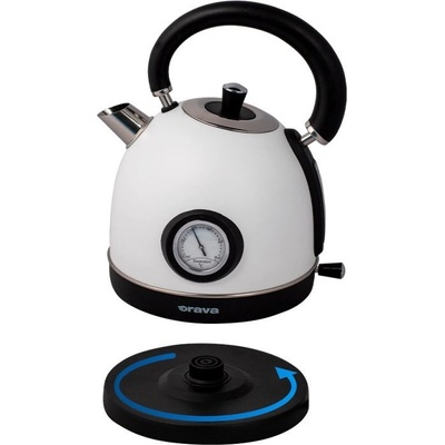 Logo Hiluxe-5 ретро електрическа кана 2200W бяла (Hiluxe-5)