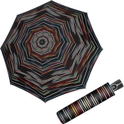 Doppler fiber Magic desert Bunt deštník skládací automatický černý