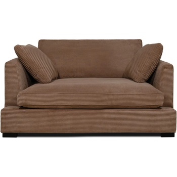 Scandic Светлокафяв диван от рипсено кадифе 132 cm Mobby - Scandic (16942 LIN5/1)