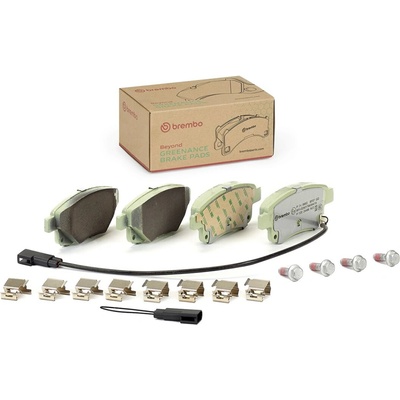 BREMBO Sada brzdových platničiek kotúčovej brzdy P 24 066G
