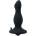 XMS Анален вибратор "bullet plug black" 10 см