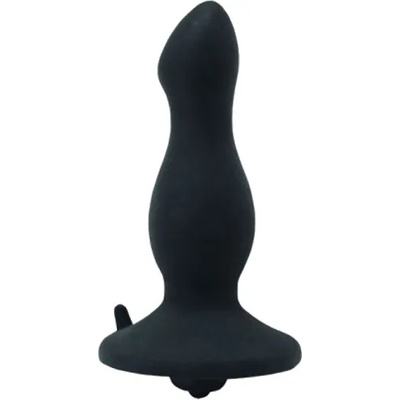 XMS Анален вибратор "bullet plug black" 10 см