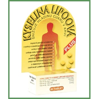 Naturvita Kyselina lipoová Plus 60 tablet