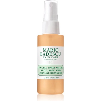 Mario Badescu Facial Spray with Aloe, Sage and Orange Blossom енергизираща хидратираща мъгла за лице 59ml