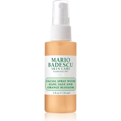 Mario Badescu Facial Spray with Aloe, Sage and Orange Blossom енергизираща хидратираща мъгла за лице 59ml