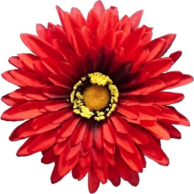 Umelá gerbera červená 15 cm