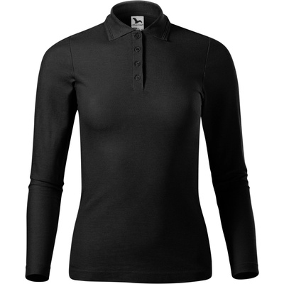 Malfini Pique Polo LS 231 čierna
