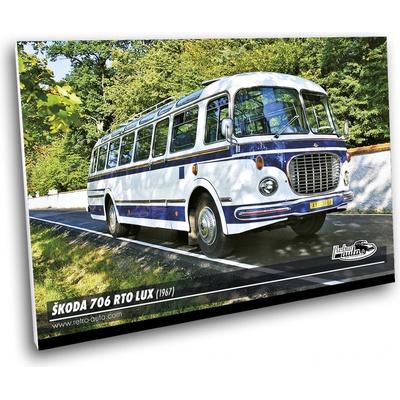 Obraz č. 16 - ŠKODA 706 RTO LUX (1967) 100 x 70 cm
