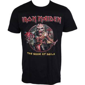 ROCK OFF тениска метална мъжки Iron Maiden - Книга на души - ROCK OFF - IMTEE61MB
