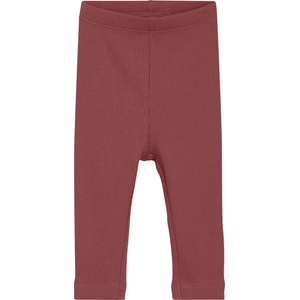 Minymo Детски клин Minymo Kid's Leggings Rib Leggings - Withered Rose - размер 68 (EU) (711-0287-0413)