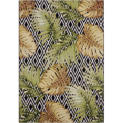 Hanse Home Collection Flair 105611 Diamonds and Leaves Multicolored Viacfarebná