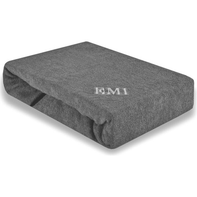 EMI Plachta sivá froté 90x200