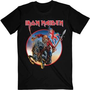 Iron Maiden Euro Tour (Back Print) Black M Риза (IMTEE01MB02)