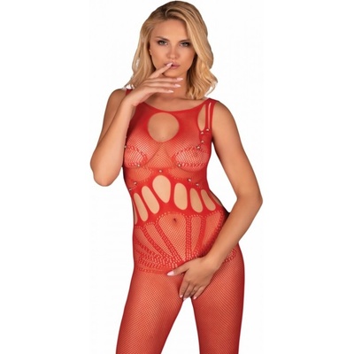 Livia Corsetti Amahil červený Bodystocking, Červená