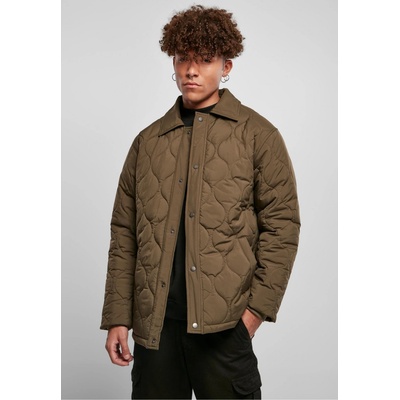 Quilted Coach Jacket olive