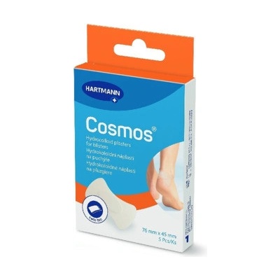 Cosmos Heel náplast na puchýře na patě 76 × 45 mm—5 ks