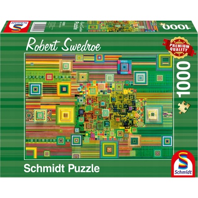 SCHMIDT Zelený flashdisk 1000 dílků