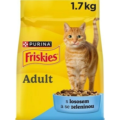 FRISKIES Granule losos zelenina 1,7 kg