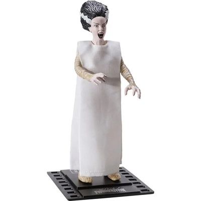 The Noble Collection Екшън фигура The Noble Collection Horror: Universal Monsters - Bride of Frankenstein (Bendyfigs), 19 cm