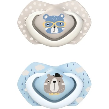 Image 1 of Canpol babies Bonjour Paris A 0-6 m биберон Blue 2 бр