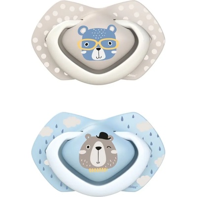 Canpol babies Bonjour Paris A 0-6 m биберон Blue 2 бр