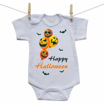 Boodyy Body s krátkym rukávom Happy Halloween