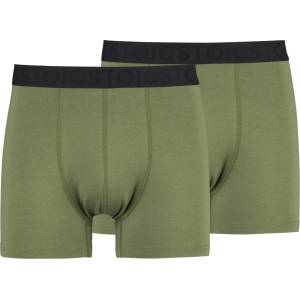 Stoic Мъжко синтетично термобельо Stoic TrosaSt. Boxer 2-Pack Boxer shorts - Moss Green - размер XL (014-2412-0214)
