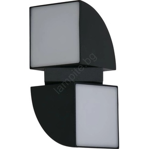 Searchlight 36150BK - LED външно стенно осветително тяло DAKOTA 2xLED/4W/230V IP44 (SR0635)