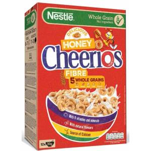 Nestle Зърнена закуска Nestle - Cheerios, с мед, 375 g (12593003) - ozone