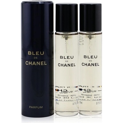 Chanel Bleu de Chanel Twist and Spray parfum pánsky 3 x 20 ml