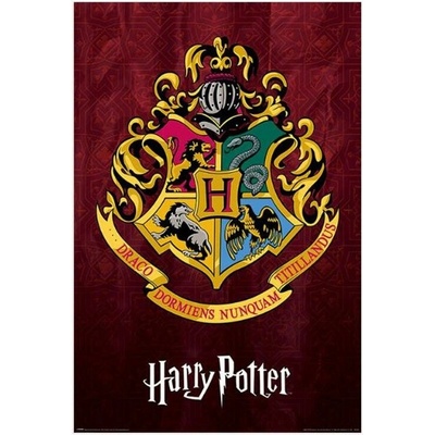 Plagát Harry Potter: Hogrwarts School Crest (61 x 91,5 cm)