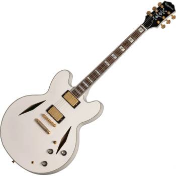 Epiphone Emily Wolfe Sheraton White Wolfe Aged Bone White Джаз китара