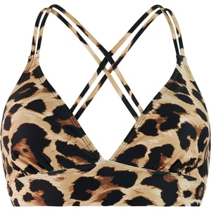 Protest Дамско бикини горнище Protest Women's MIXSupers Triangle Bikini Top - Fudge Camel - размер 34 (EU) (150-6529-0111)