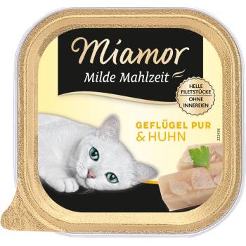 Miamor Milde Mahlzeit hydinové a kuracie 16 x 100 g