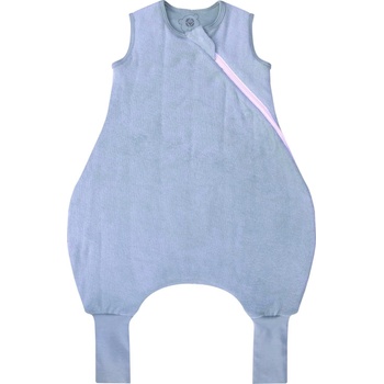Bio Baby Спално чувалче с крачета Bio Baby - Oт органичен памук, 2.5 Тog, 70 cm, 6-12 м, синьо (97223664)