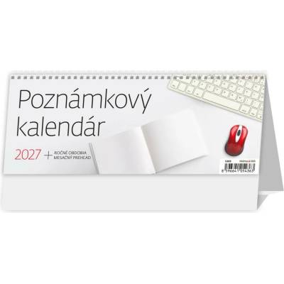 Helma Stolový stĺpcový 24,6 x 9,6 cm Poznámkový 2027