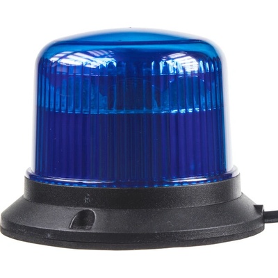 PROFI LED maják 12-24V 10x3W modrý ECE R10 121x90mm, 911-E30FBLUE – Sleviste.cz