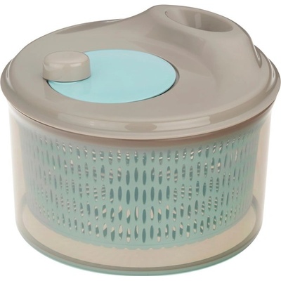 KELA Odstredivka na šalát DRY PP-plastik, pastelovo modrá H 16cm / Ř 24cm