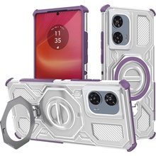 Techsuit Carbon Shield PRO Motorola Edge 50 Fusion fialový transparentný