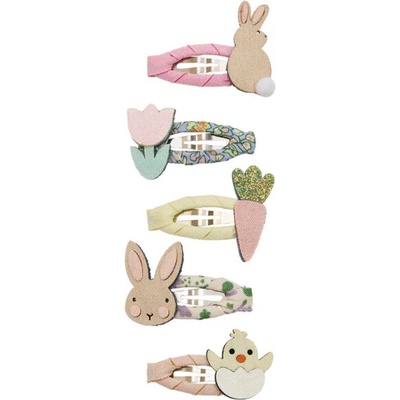 Mimi & Lula Pukacie sponky do vlasov Mini Bunny and chick