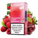 E-liquidy Liqua Salt Strawberry Cherry Raspberry 10 ml 10 mg