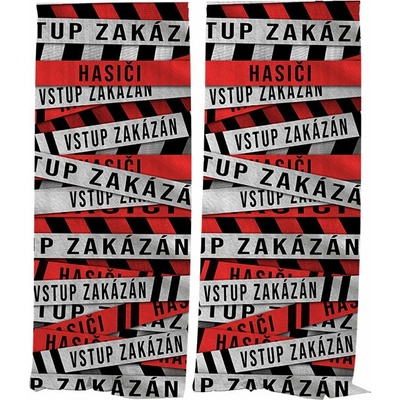 IMPAR Závěsy Hasiči,vstup zakázán,140 × 250 cm