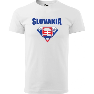 ARMPEK Triko SLOVAKIA Superman bílé