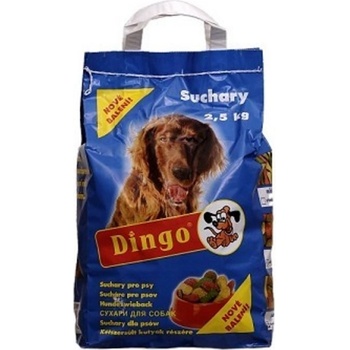 Dingo suchary STANDARD přírodní 2,5 Kg