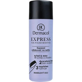 Dermacol Express Nail Polish Remover лакочистител Woman 120 мл