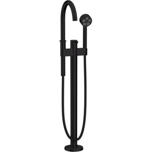 Hansgrohe One - Свободностоящ смесител за вана (от под), черен мат 48440670 (48440670)